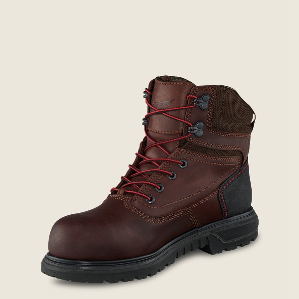 Red Wing Work Boots Brnr Xp - 6-inch Waterproof Safety Toe - Brown/Black - Womens QGU580692